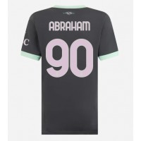 Stroje piłkarskie AC Milan Tammy Abraham #90 Koszulka Trzeciej dla damskie 2024-25 Krótki Rękaw